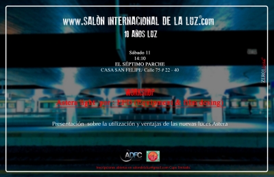 Workshop - Astera light  por : EFD (Equipment &amp; film desing)